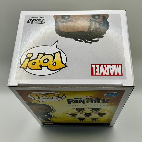 Erik Killmonger #278 – Black Panther Funko Pop (Very Good Condition) - Picture 5 of 6